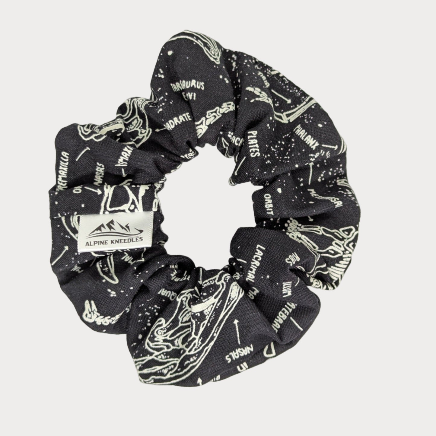 Fossil | Glow-in-the-Dark - Maple Cotton Scrunchie - Alpine Kneedles