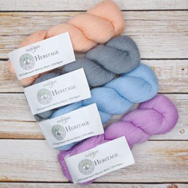 Cascade Heritage Solids skeins