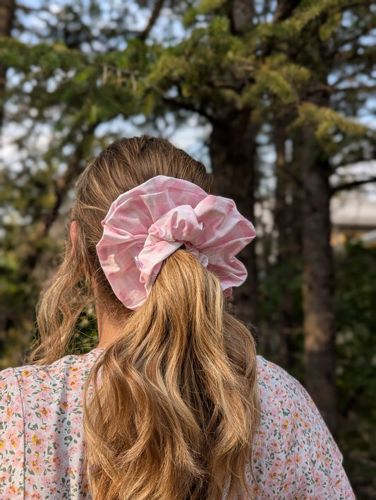 On Wednesdays - Redwood Cotton Scrunchie - Alpine Kneedles
