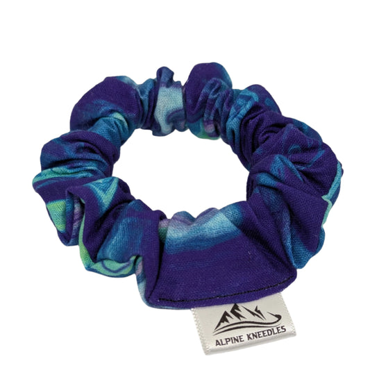 Pool Party - Sapling Cotton Scrunchie - Alpine Kneedles