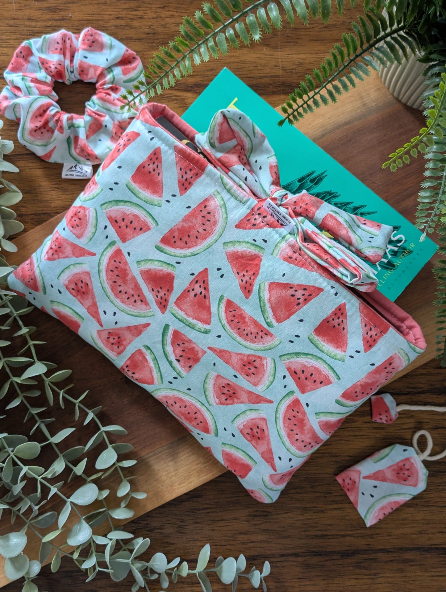 Squeeze The Day Large Book Sleeve - Alpine Kneedles