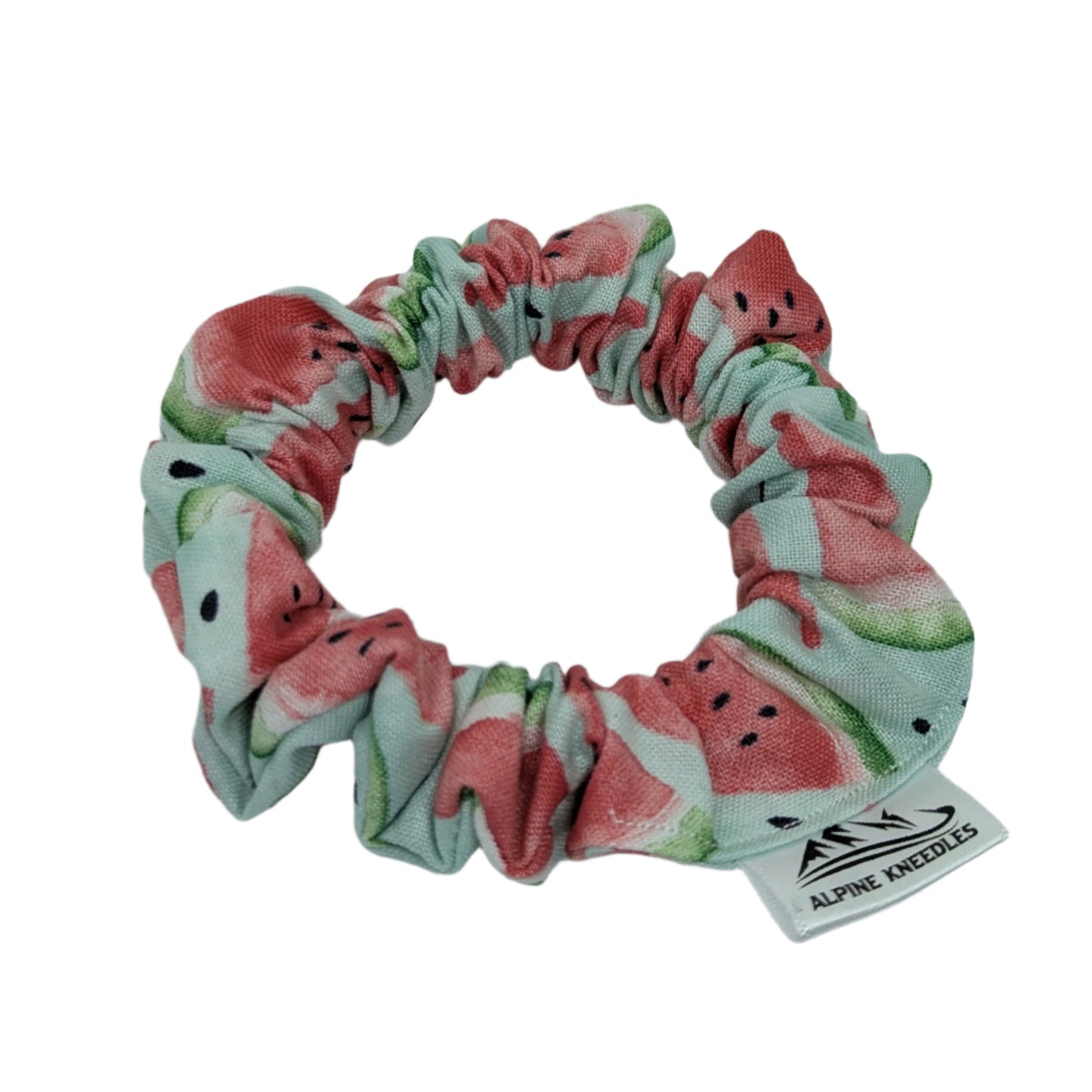 Squeeze The Day - Sapling Cotton Scrunchie - Alpine Kneedles