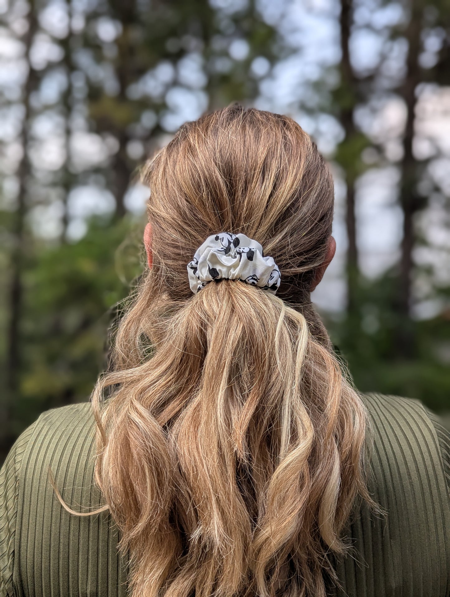 Steamboat Magic - Sapling Cotton Scrunchie