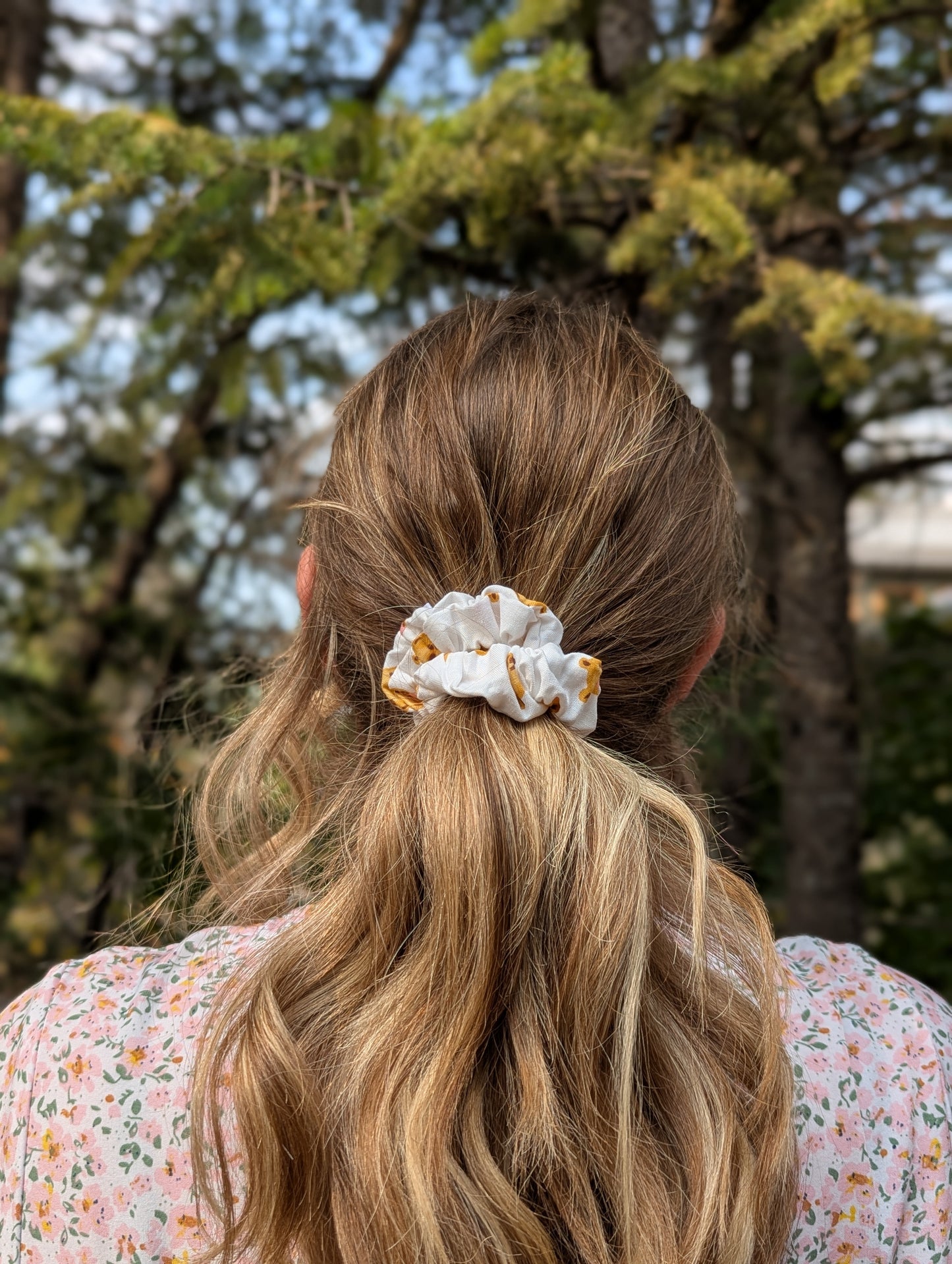 Winnie - Sapling Cotton Scrunchie - Alpine Kneedles