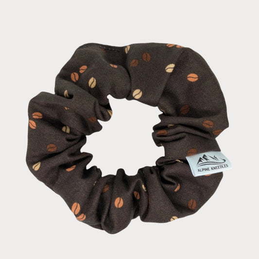 Autumn Roast  – Maple Size Cotton Scrunchie - Alpine Kneedles