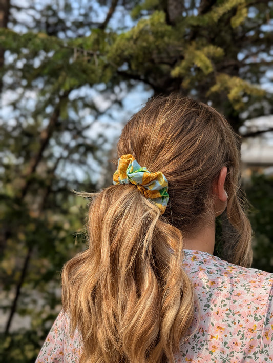 Bikini Bottom – Maple Size Cotton Scrunchie - Alpine Kneedles