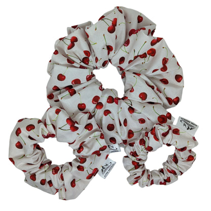 Cherry Bomb - Sapling Cotton Scrunchie - Alpine Kneedles