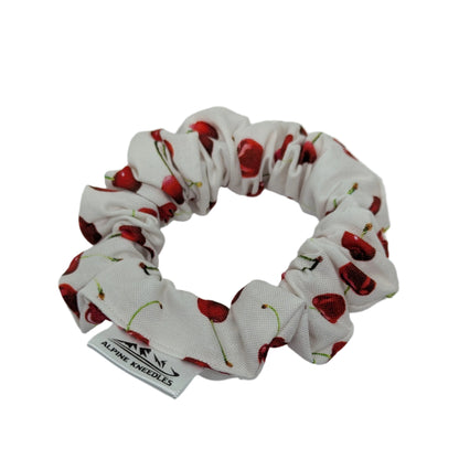Cherry Bomb - Sapling Cotton Scrunchie - Alpine Kneedles