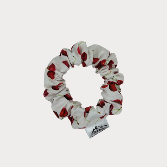 Cherry Bomb - Sapling Cotton Scrunchie - Alpine Kneedles