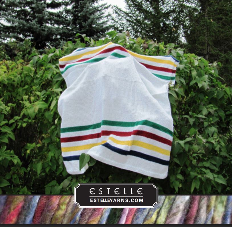 The Cabin Blanket Free Pattern - Estelle Worsted - Alpine Kneedles
