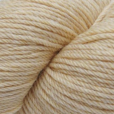 Close-up of beige yarn 