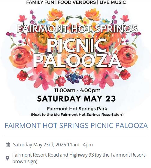 Fairmont Hot Springs Picnic Palooza (No Tickets Required) - Alpine Kneedles