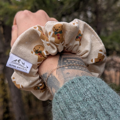 Gingercrumb - Maple Cotton Scrunchie - Alpine Kneedles