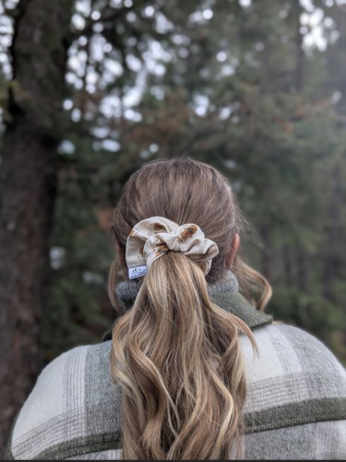 Gingercrumb - Maple Cotton Scrunchie - Alpine Kneedles