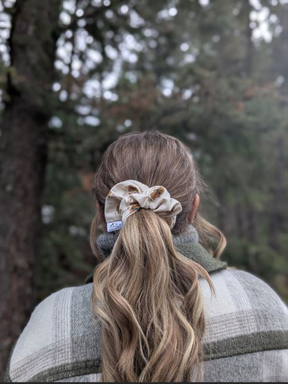 Gingercrumb - Maple Cotton Scrunchie - Alpine Kneedles