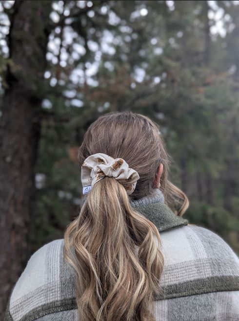 Gingercrumb - Maple Cotton Scrunchie - Alpine Kneedles