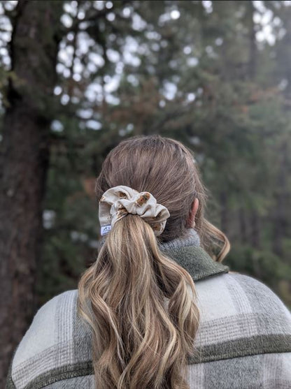Gingercrumb - Maple Cotton Scrunchie - Alpine Kneedles