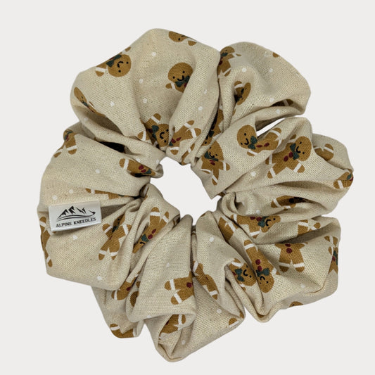 Gingercrumb - Redwood Cotton Scrunchie - Alpine Kneedles