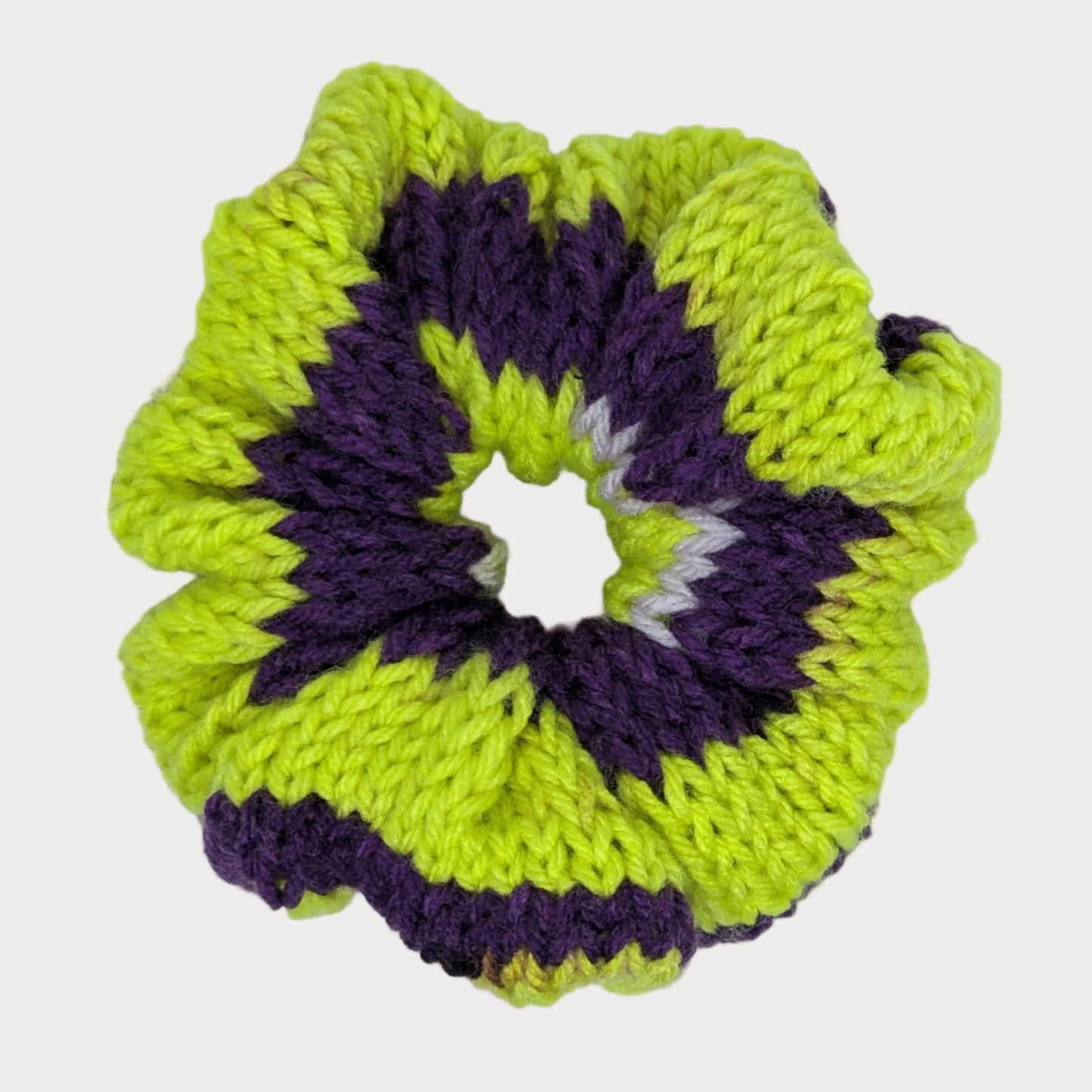 It’s Showtime - Knit Scrunchie - Alpine Kneedles