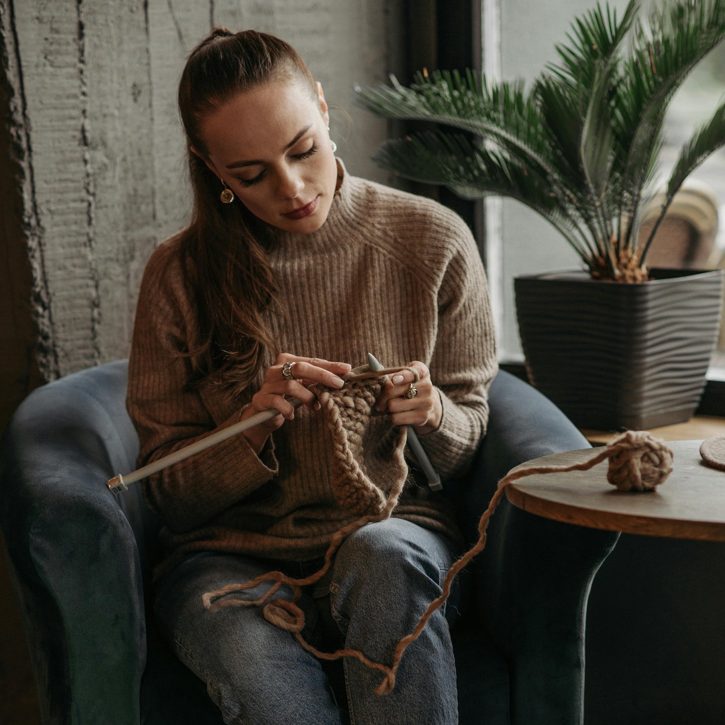 Looped In: A Fiber and Tea Night - Alpine Kneedles