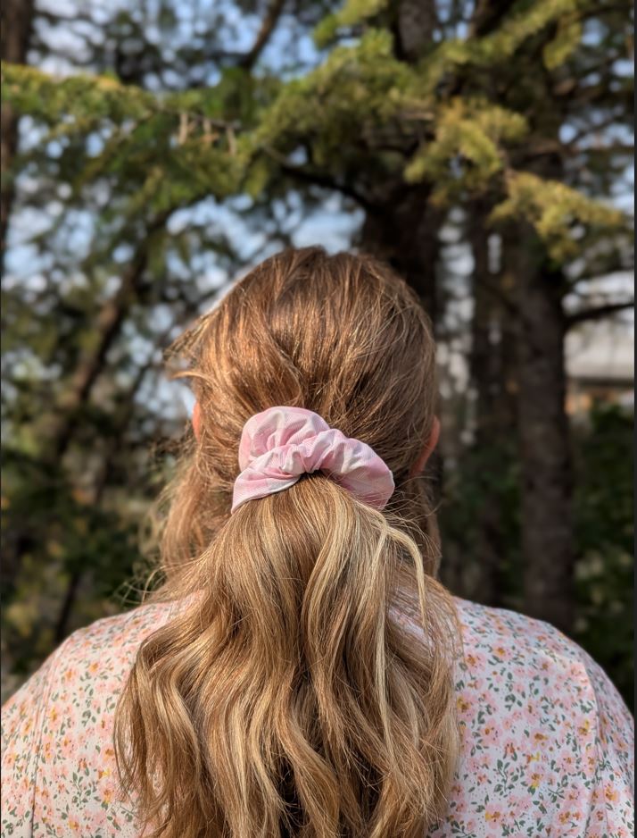 On Wednesdays - Maple Cotton Scrunchie