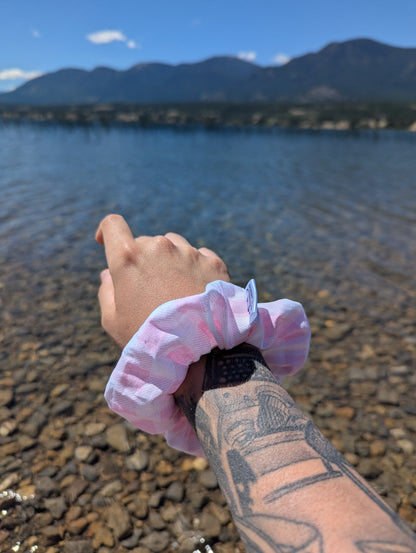 On Wednesdays - Maple Cotton Scrunchie - Alpine Kneedles