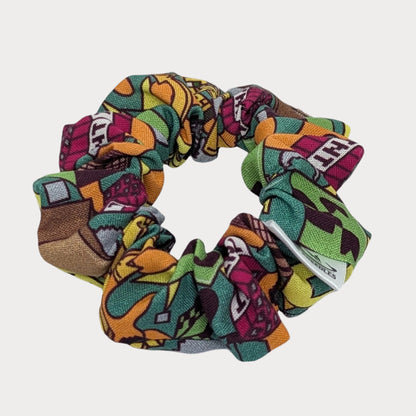 Pixel Grove - Sapling Cotton Scrunchie - Alpine Kneedles