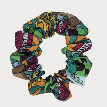 Pixel Grove - Sapling Cotton Scrunchie - Alpine Kneedles