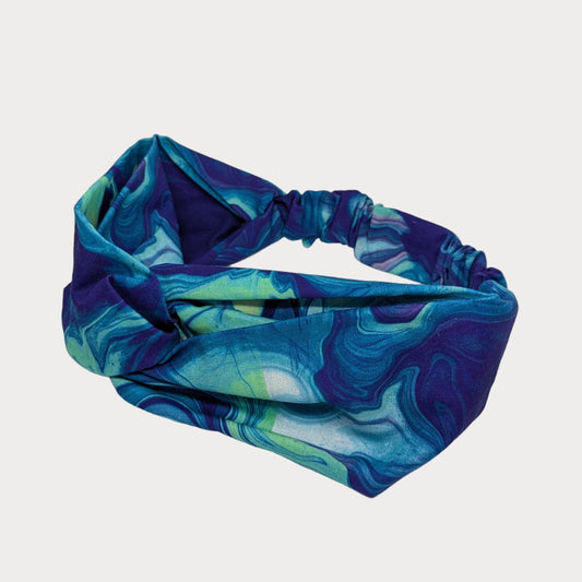 Pool Party– Turban Style Headband - Alpine Kneedles