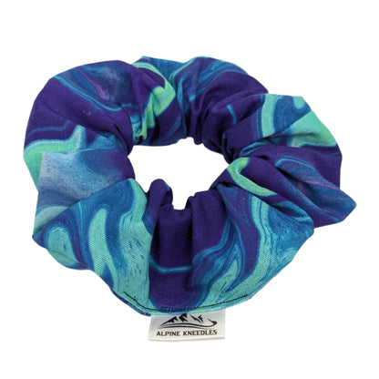 Pool Party - Maple Cotton Scrunchie - Alpine Kneedles