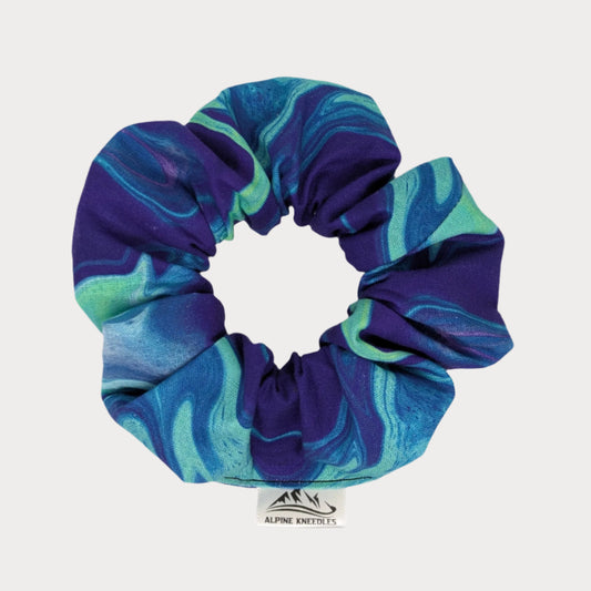 Pool Party - Maple Cotton Scrunchie - Alpine Kneedles