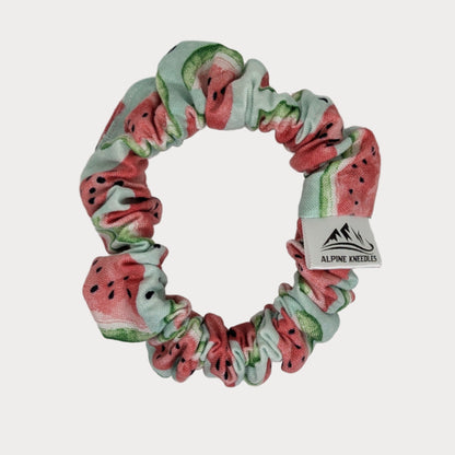 Squeeze The Day - Sapling Cotton Scrunchie - Alpine Kneedles