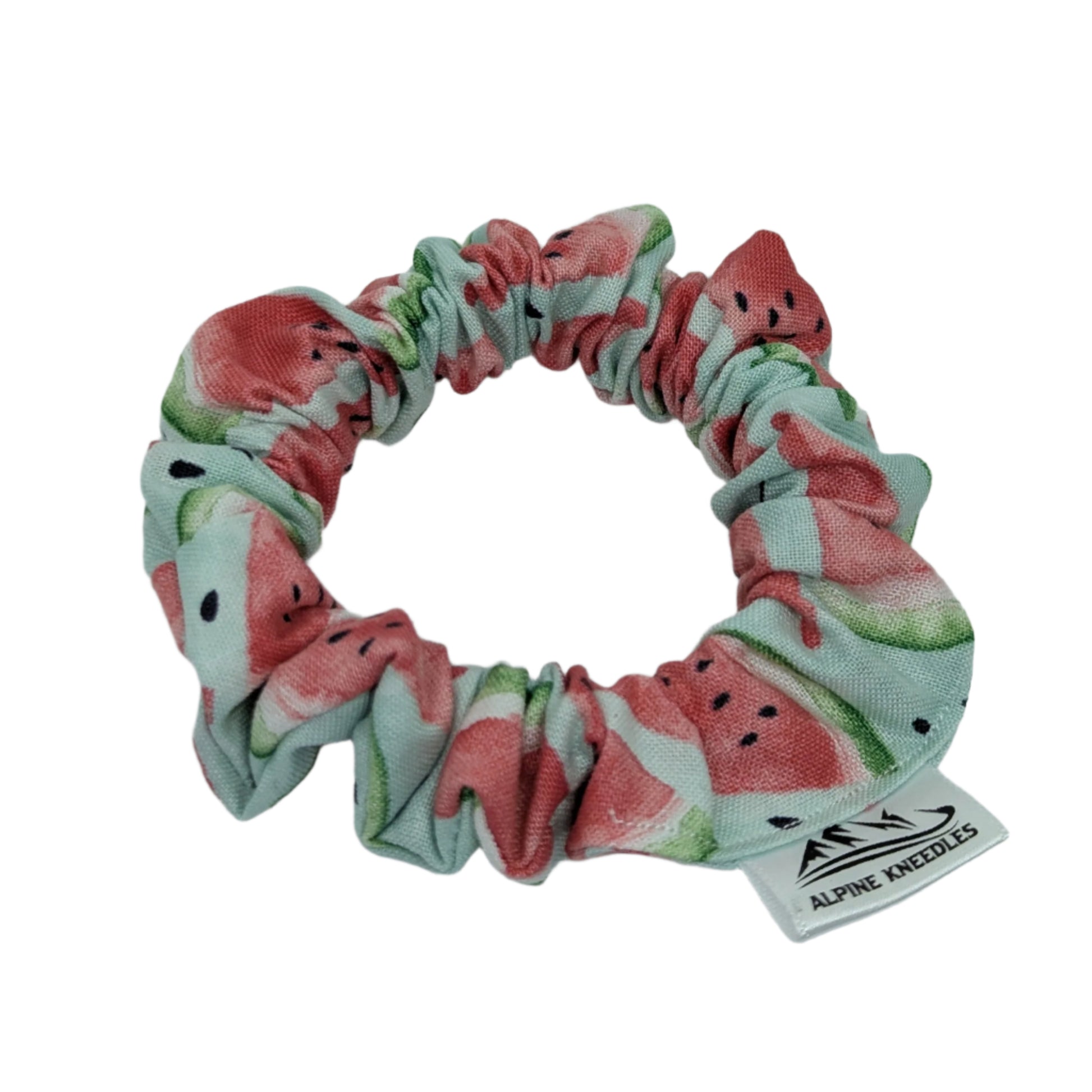 Squeeze The Day - Sapling Cotton Scrunchie - Alpine Kneedles