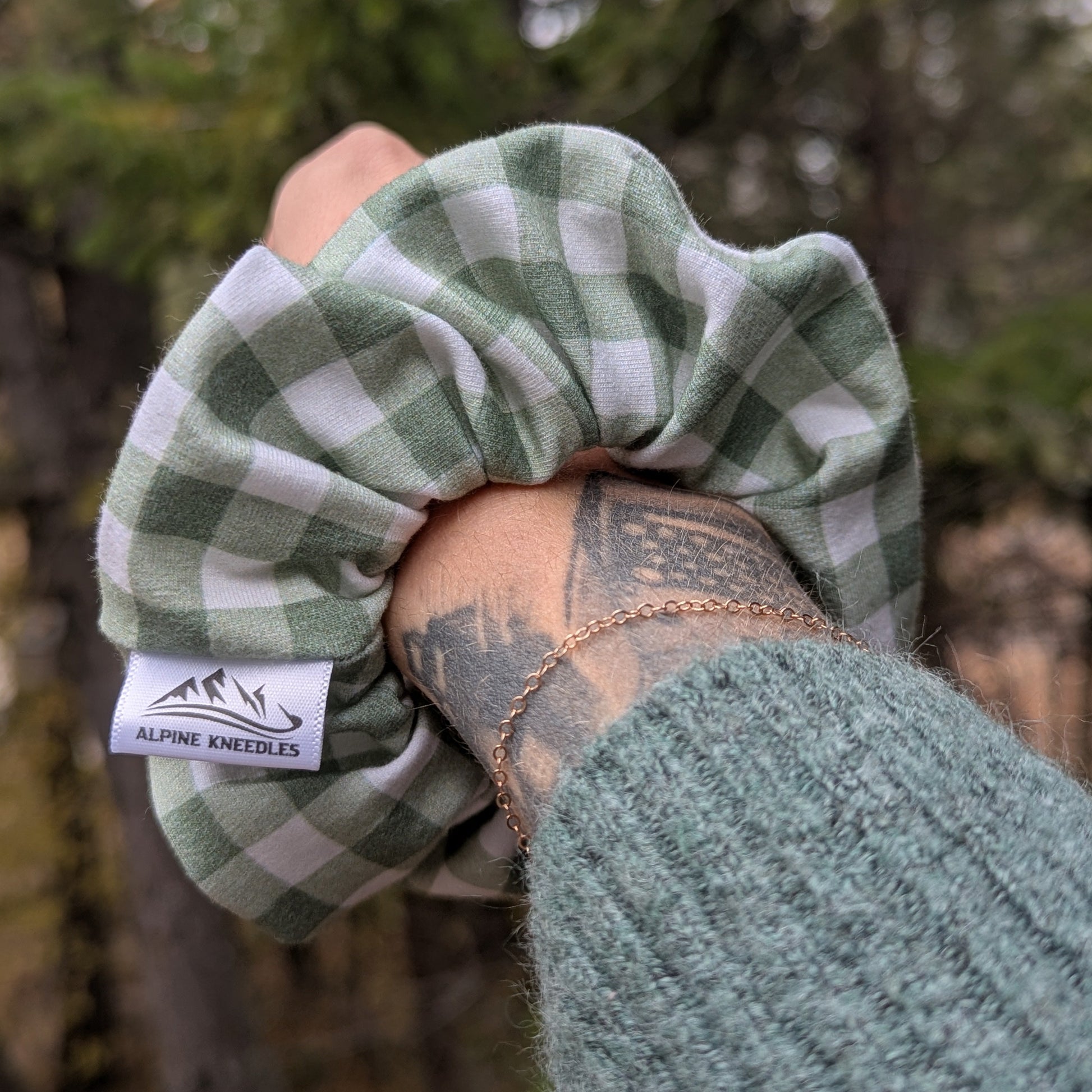 Sugarpine - Maple Cotton Spandex Scrunchie - Alpine Kneedles