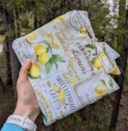 The Citrus Patch Medium Book Sleeve - Alpine Kneedles
