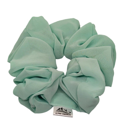 Tranquility - Redwood Chiffon Scrunchie - Alpine Kneedles