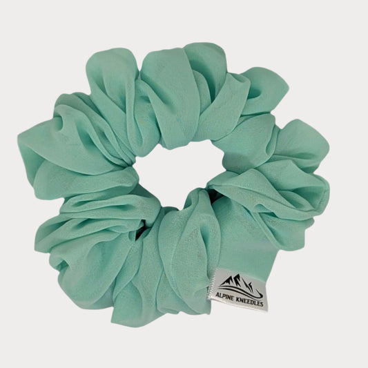 Tranquility - Maple Chiffon Scrunchie - Alpine Kneedles