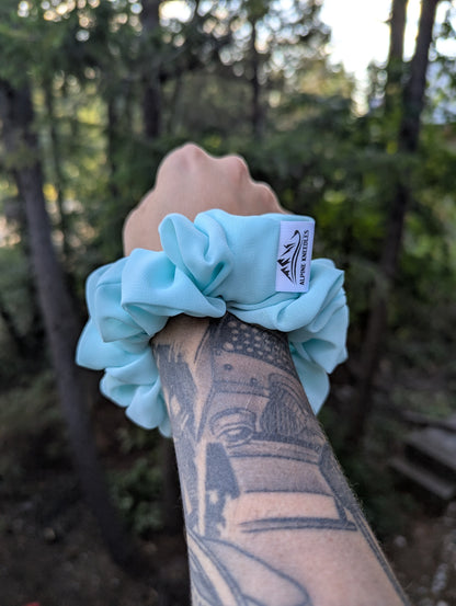 Tranquility - Maple Chiffon Scrunchie - Alpine Kneedles