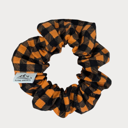 Trick or Treat – Maple Size Cotton Scrunchie - Alpine Kneedles
