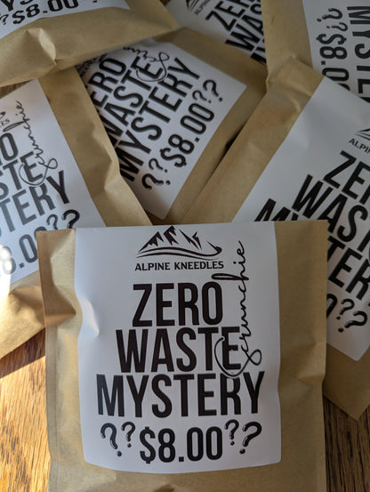 Zero Waste Mystery Scrunchie – Maple Size - Alpine Kneedles