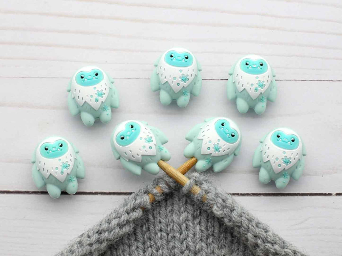 Winter Yeti | Stitch Stoppers - Alpine Kneedles