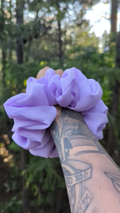 Lavender Haze - Redwood Chiffon Scrunchie
