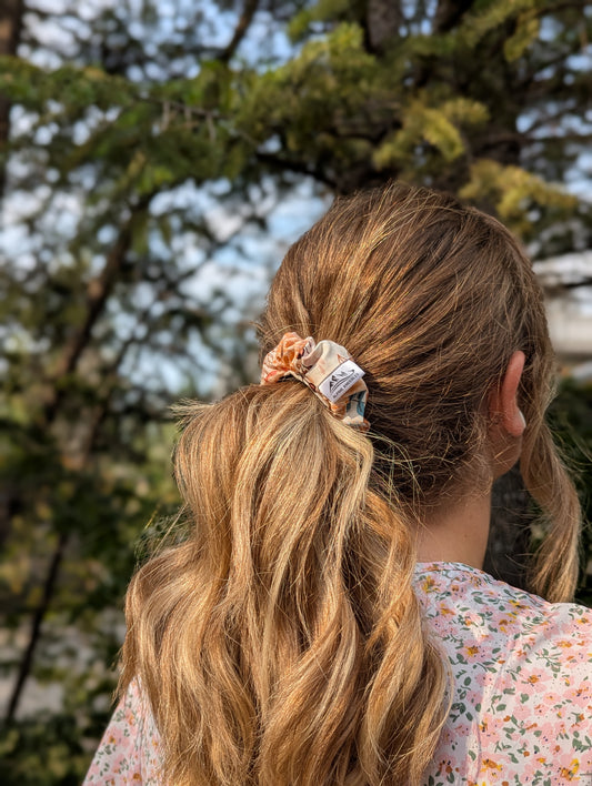 Flora - Sapling Cotton Scrunchie - Alpine Kneedles