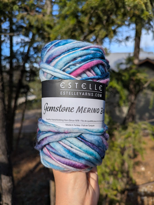 Estelle Yarns - Gemstone Merino Bulky - Alpine Kneedles